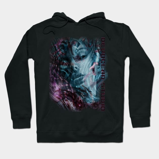 Cyborg biomechanical Hoodie by Devocean3